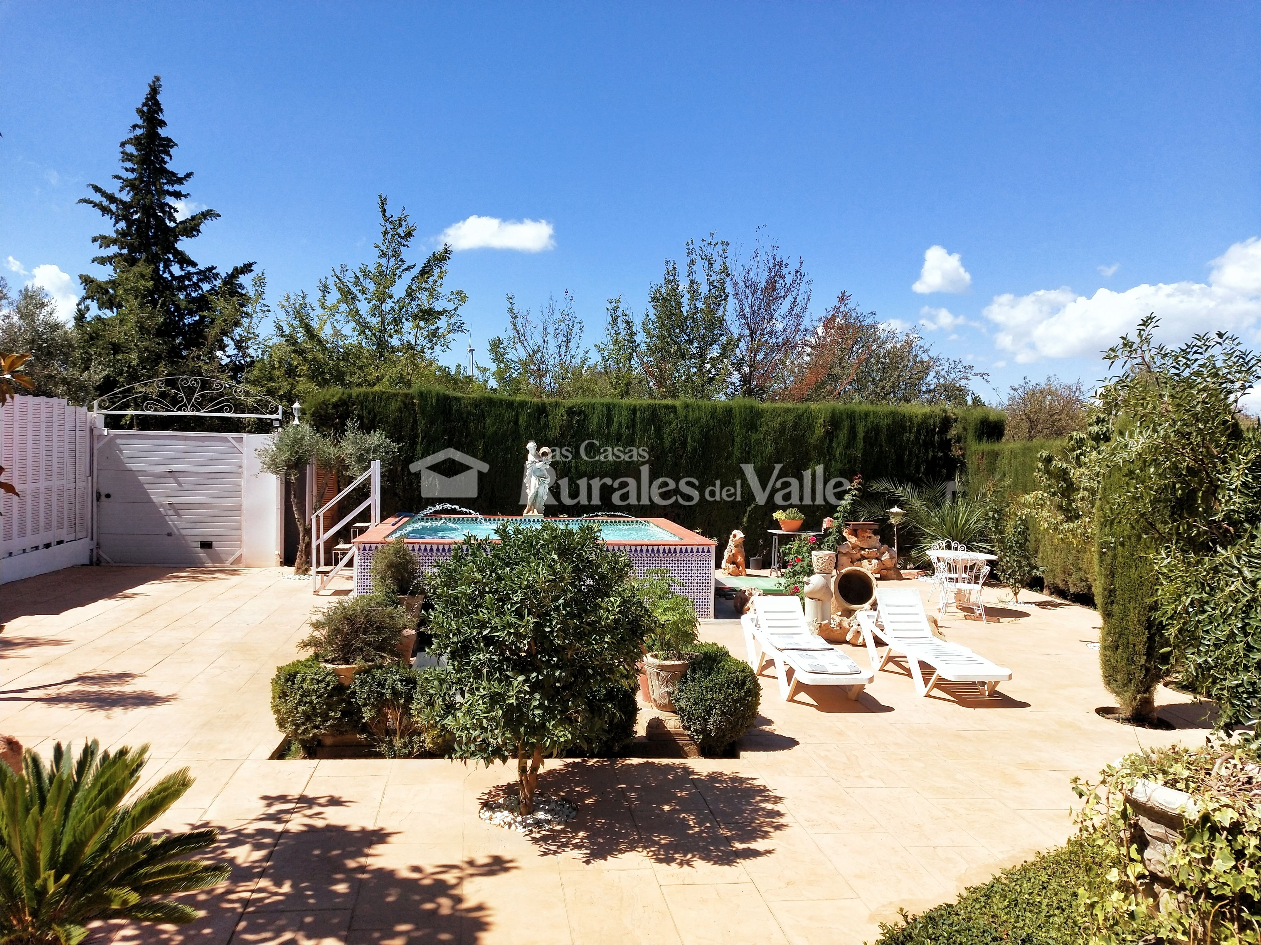 Entrañable casa rural en Granada a la entradas del pueblo de Nigüelas.