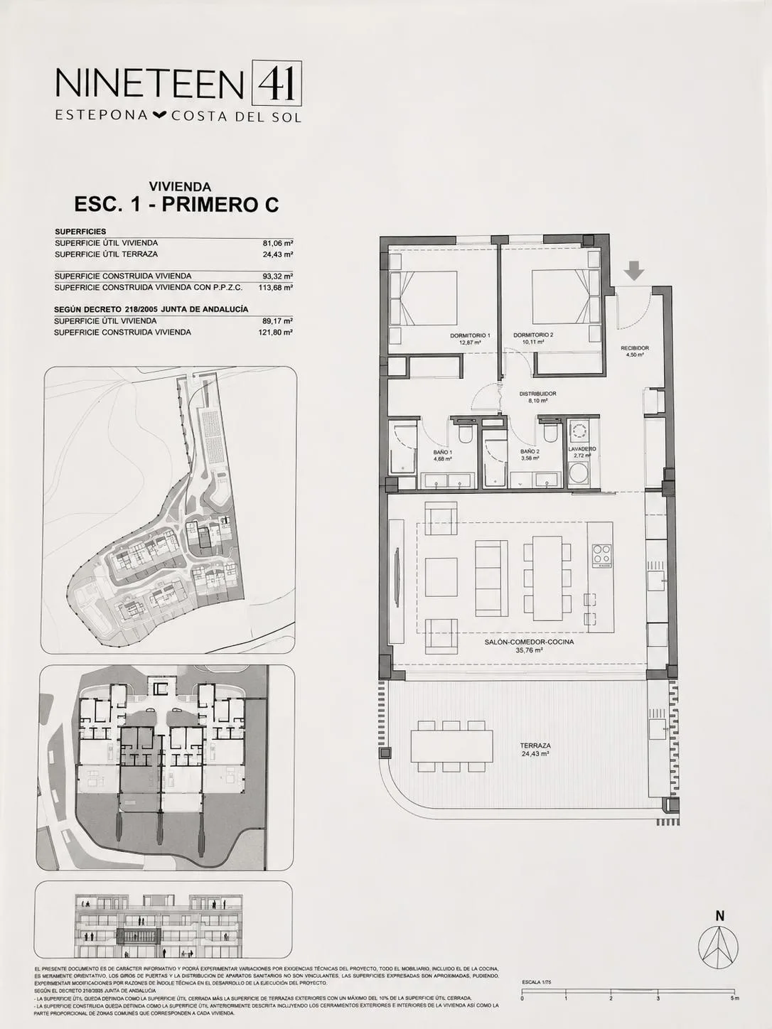 Plano de la vivienda
